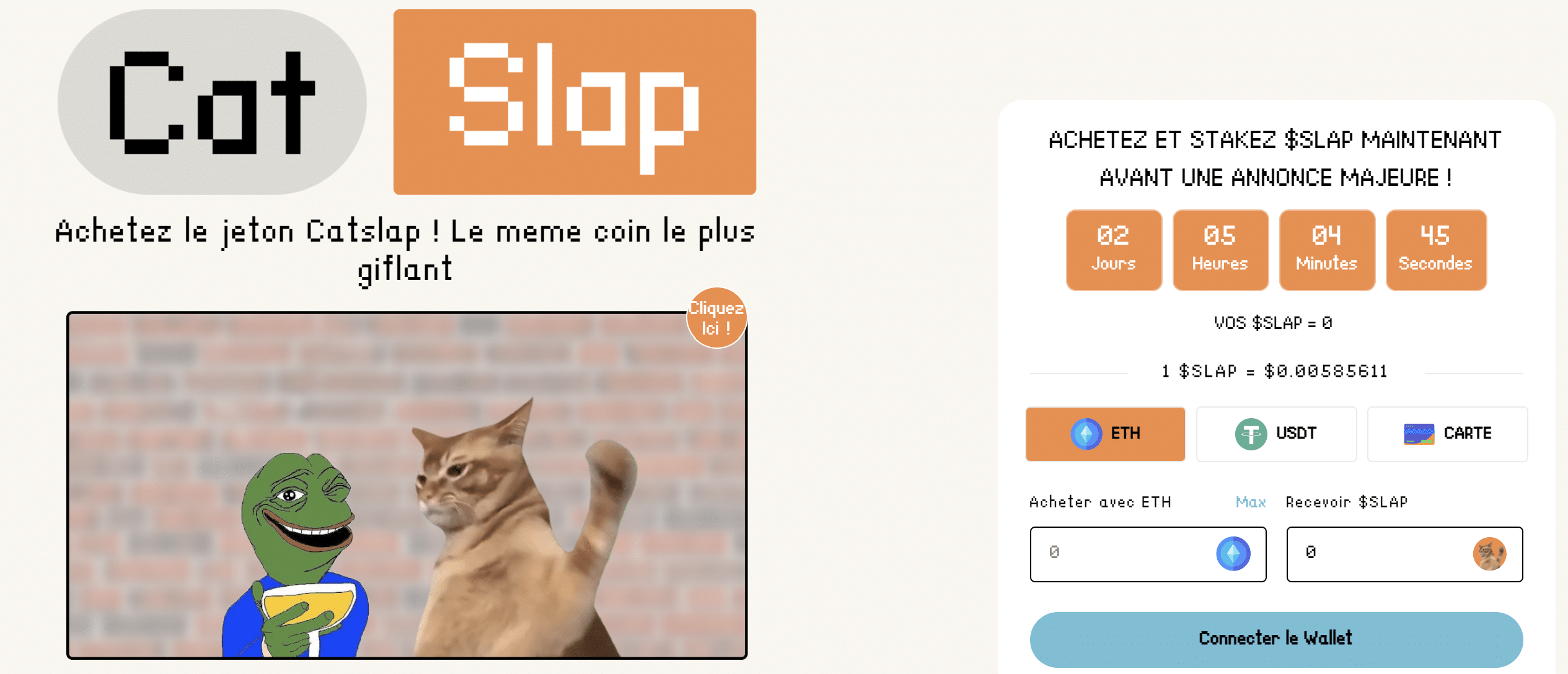 Acceuil CatSlap