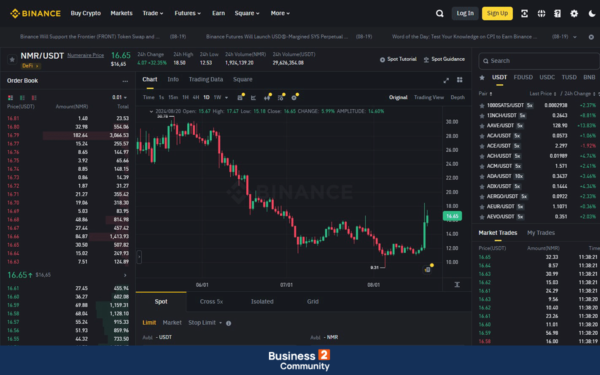 Numeraire ($NMR) crypto coin