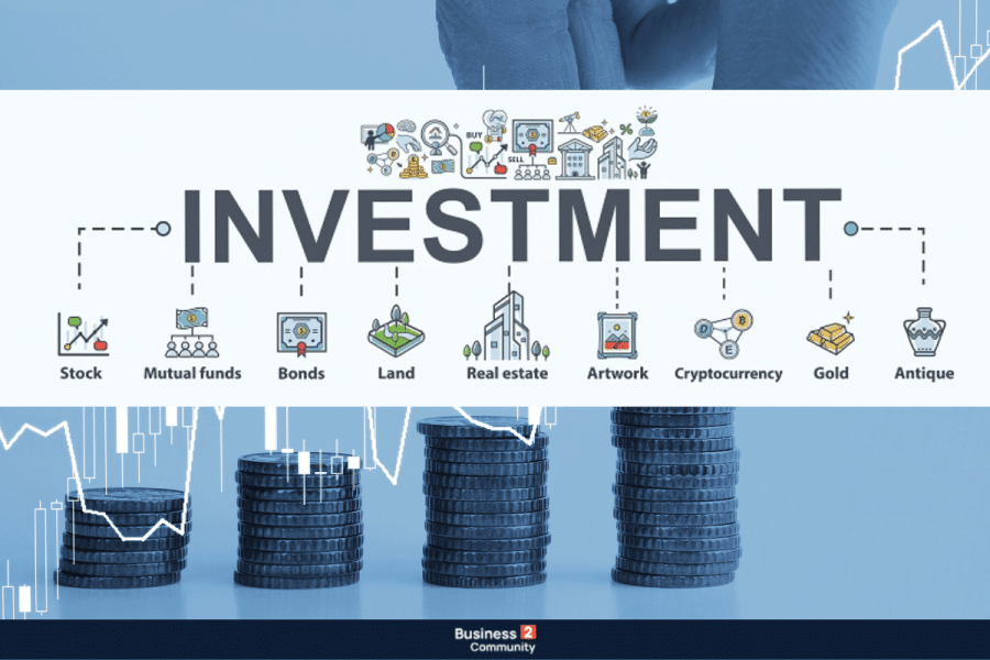 Κάντε μια ποικιλία επενδύσεων type of investments