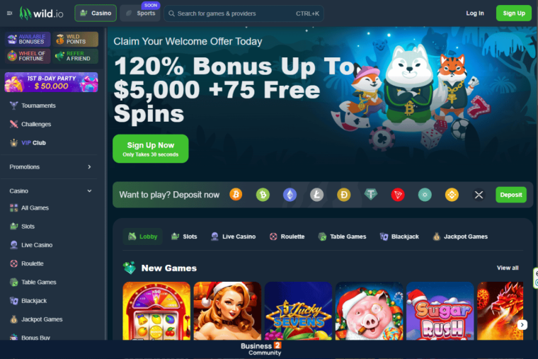 Wild Casino Pragmatic play games