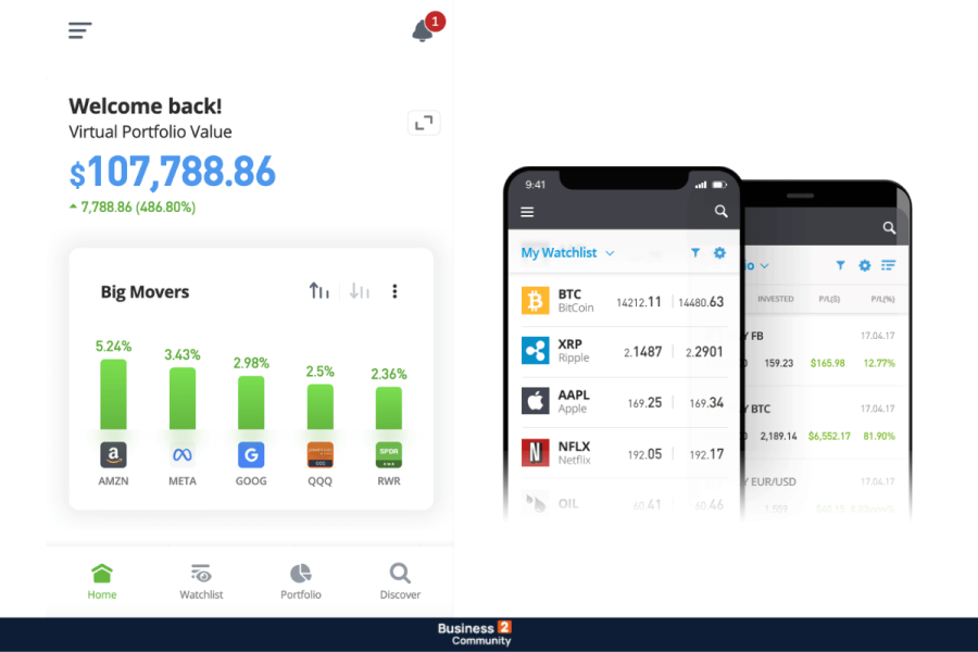 etoro trading app eToro app