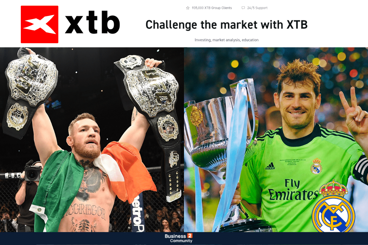 xtb iker casillas and conor mcgregor