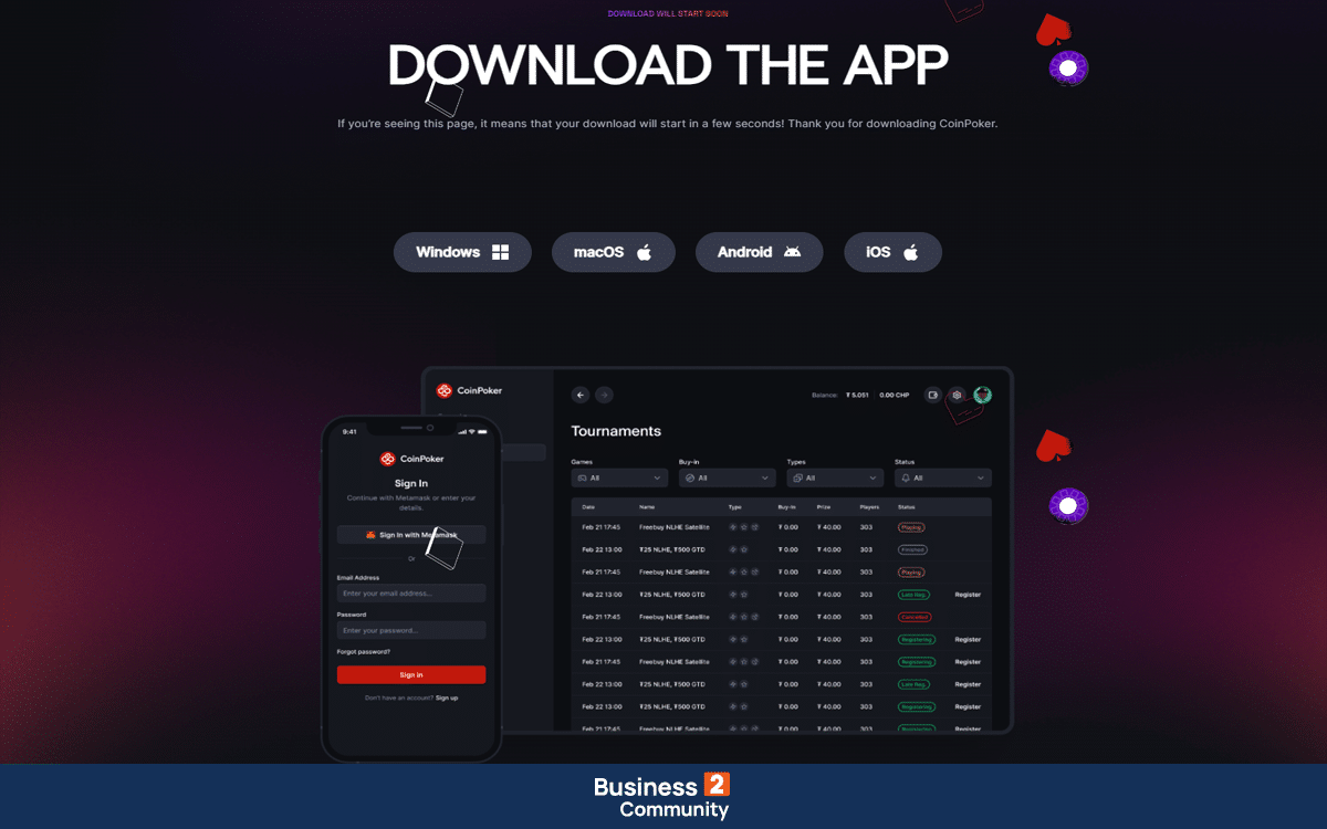 coinpoker download