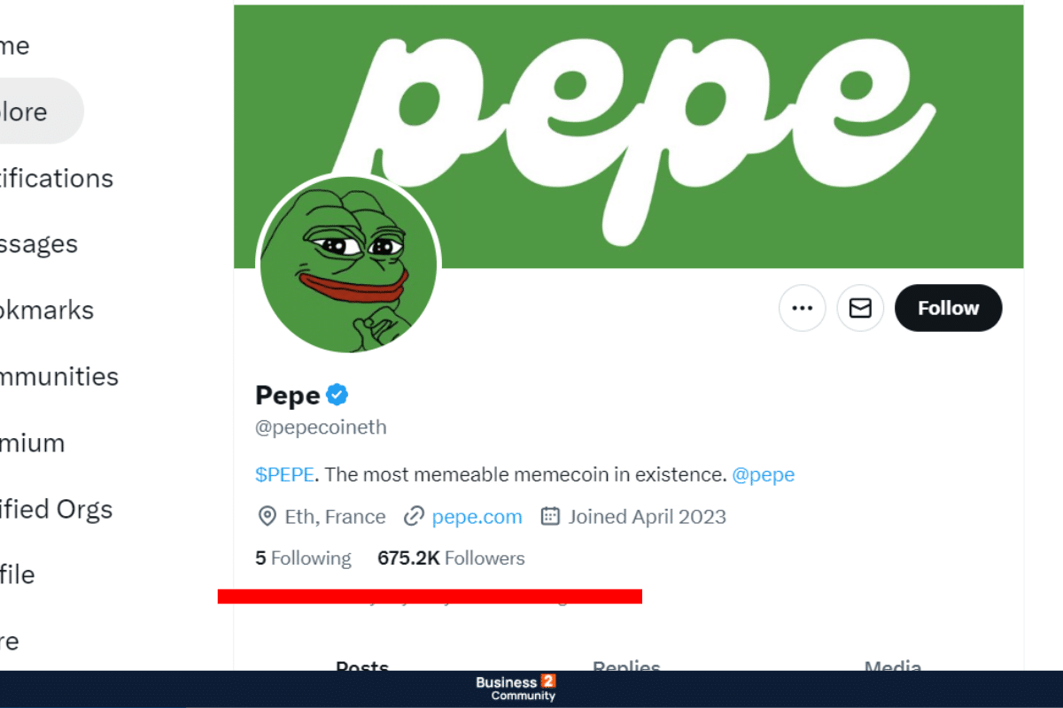 pepe coin twitter