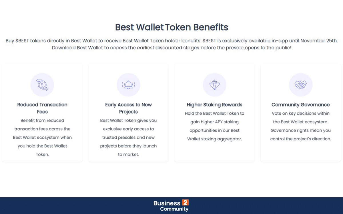 Αγορά Best Wallet Token - Πλεονεκτήματα