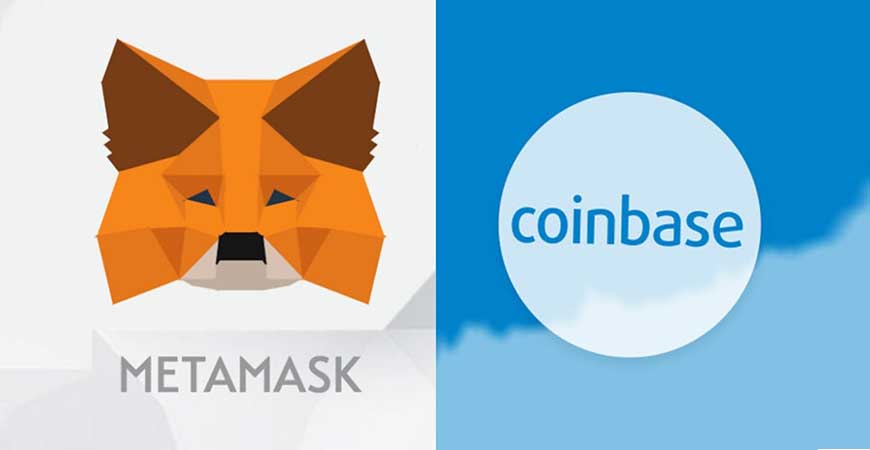 MetaMask or Coinbase