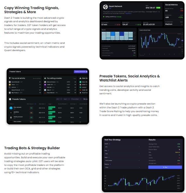 Dash 2 Trade i njegovi alati