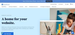 bluehost wordpress hosting