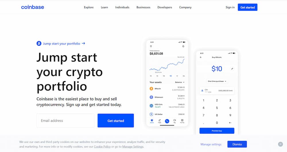 Coinbase  kripto