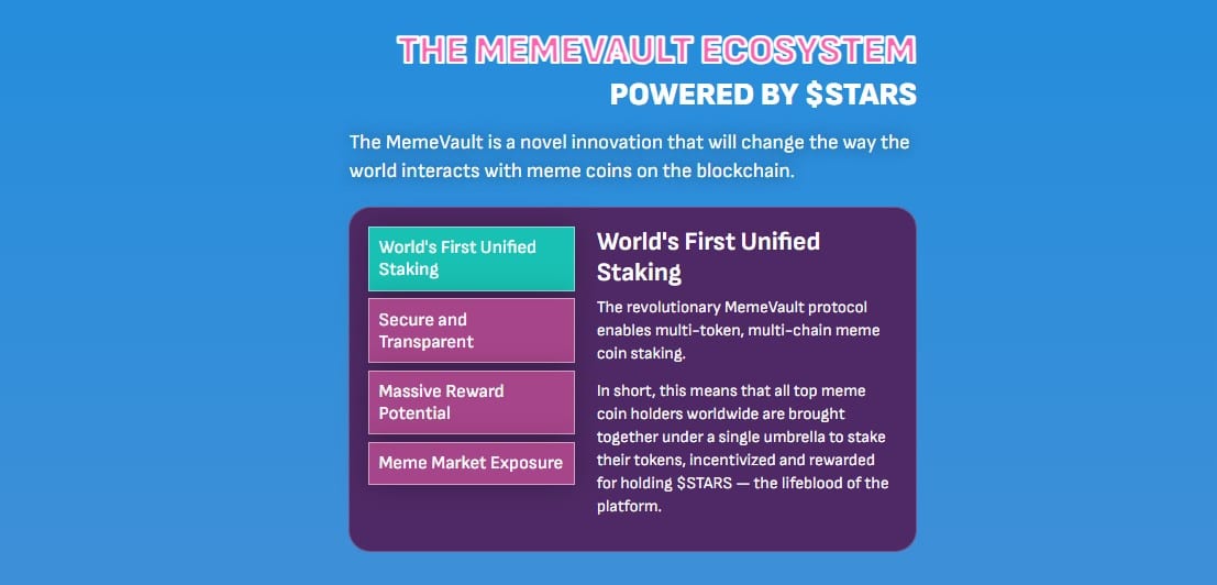 Originalni MemeVault protokol platforme Crypto All-Stars