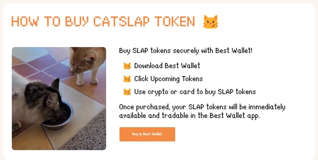 kako kupiti catslap tokene