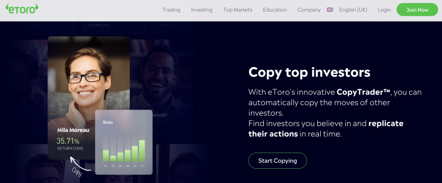 etoro copytrading funkcio