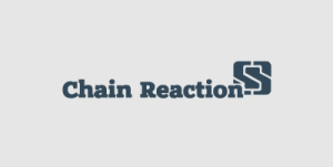 chain reaction kripto kereskedo robot logo