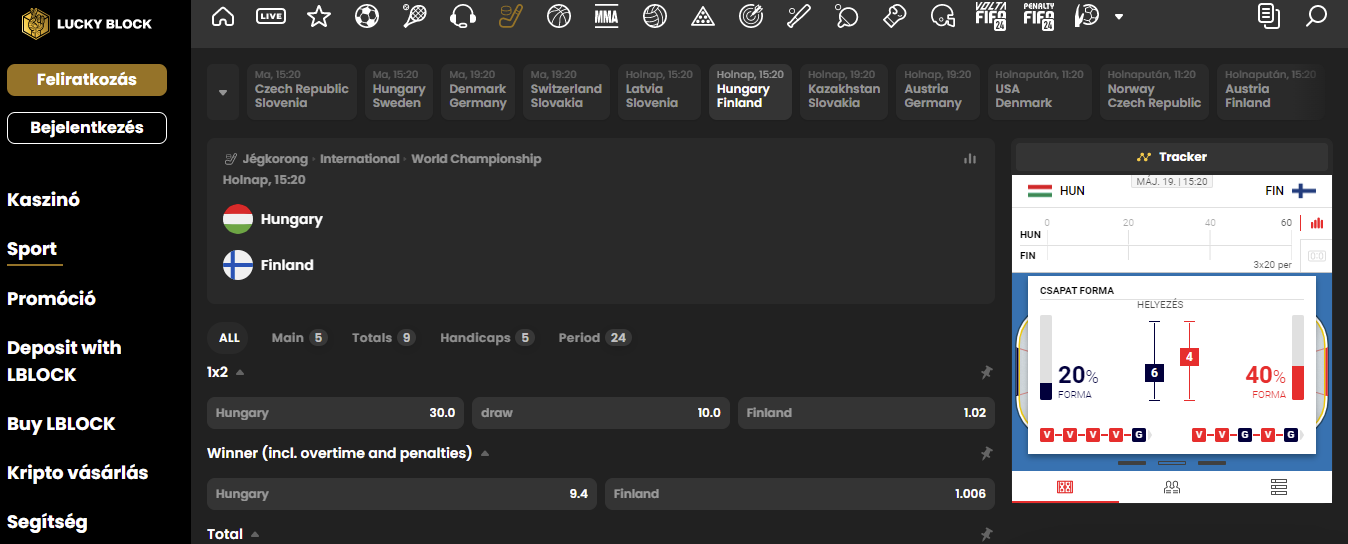 luckyblock-magyarorszag-finnorszag-jegkorong-vilagbajnoksag