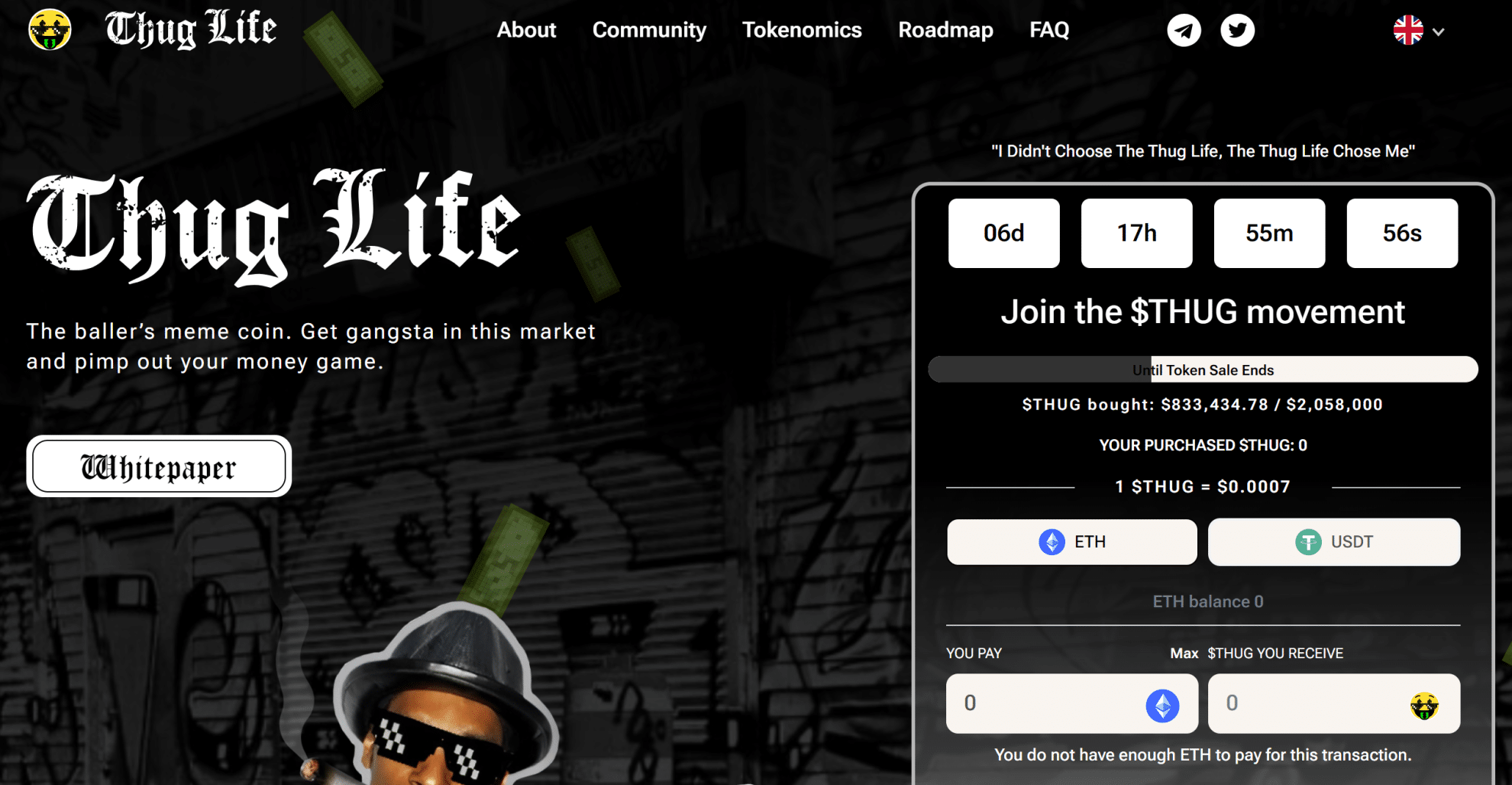 ThugLife-Homepage