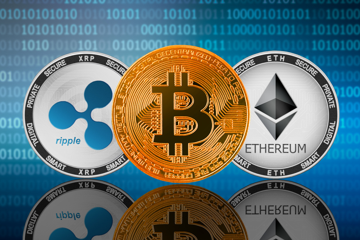 Bitcoin Ethereum Ripple