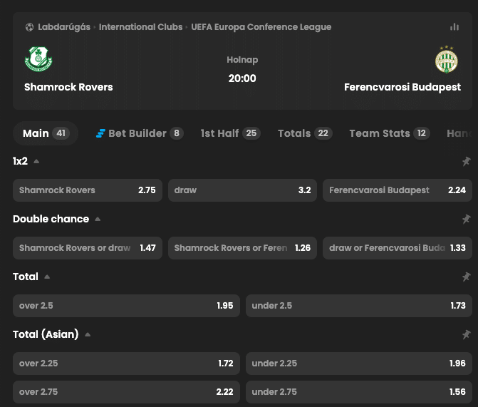 shamrock - ferencvaros