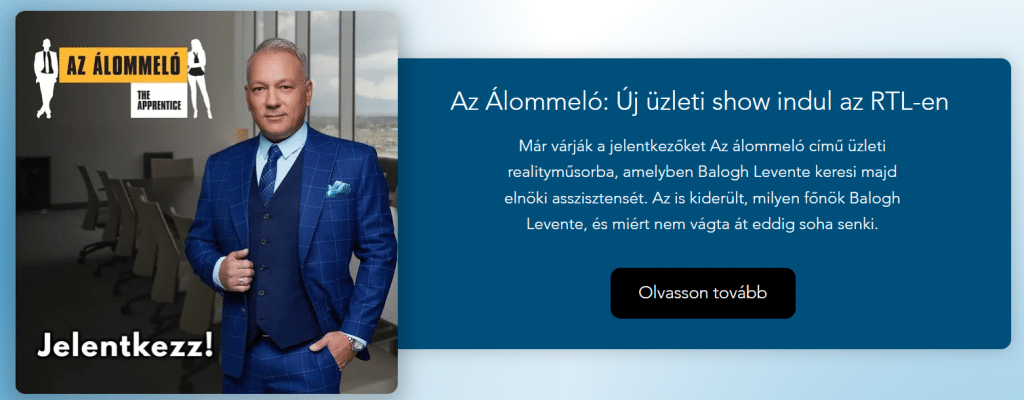 Balogh Levente Az álommeló