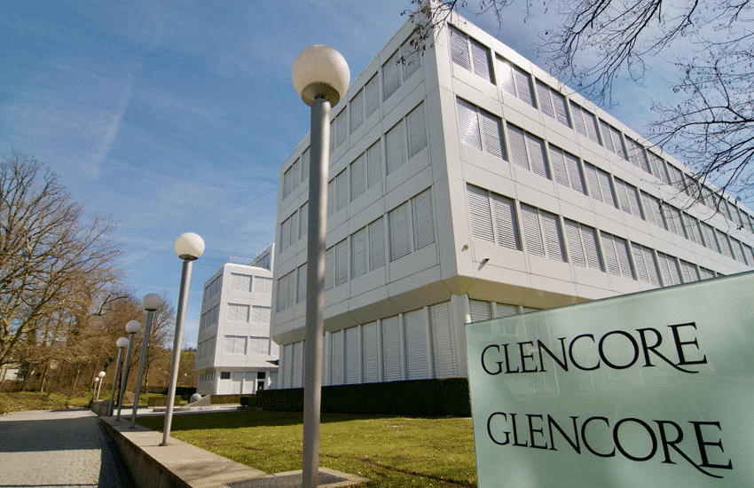 Glencore bányászat