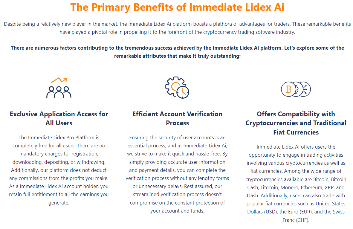 Az immediate lidex ai főbb tulajdonságai