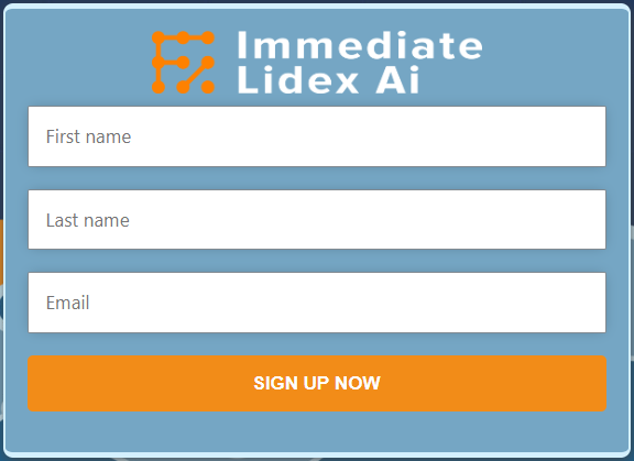 immediate lidex ai űrlap