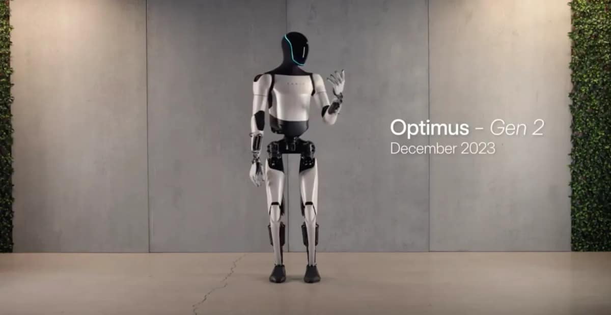 Tesla Optimus Gen 2 a humanoid robot