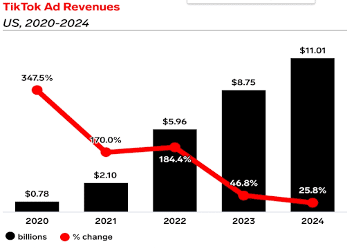 TikTok Ad Revenues