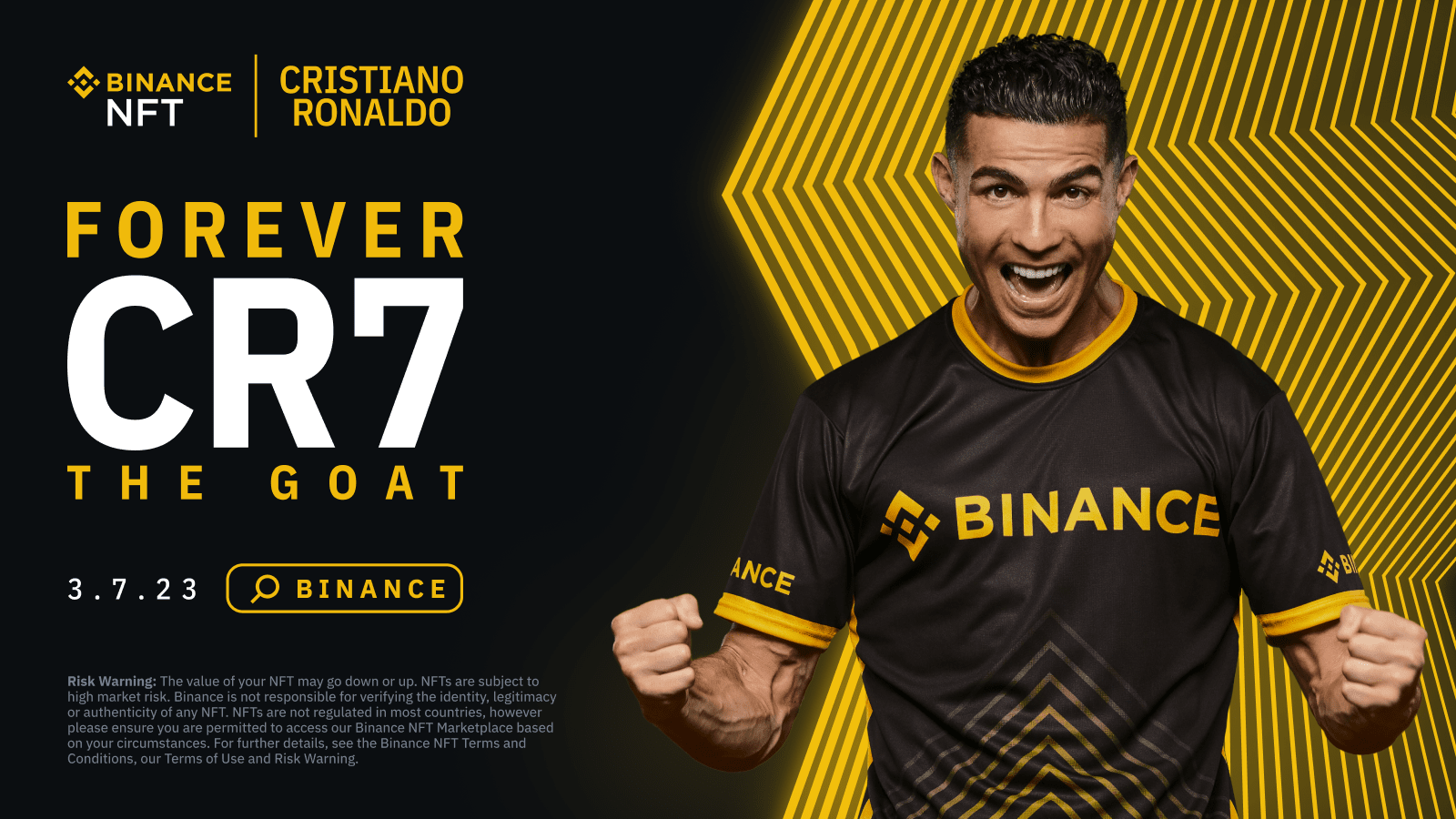 christiano ronaldo binance forever cr7