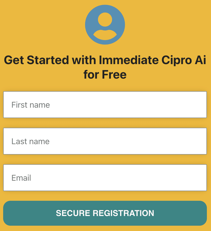 Immediate Cipro Ai regisztráció