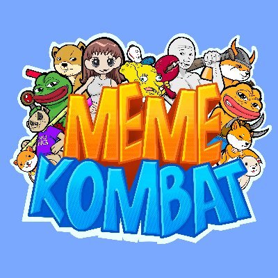 meme kombat logo