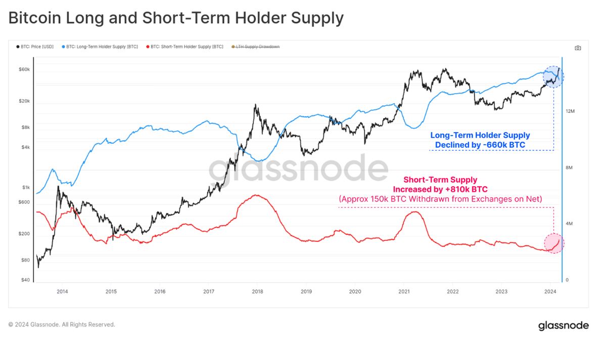 BTC LTH STH