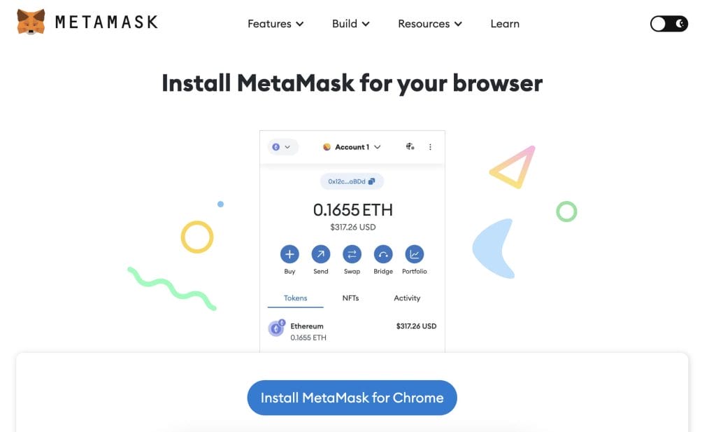 Metamask install