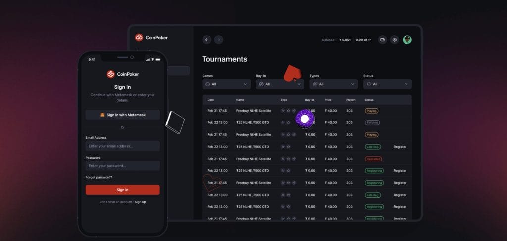 CoinPoker Tournaments