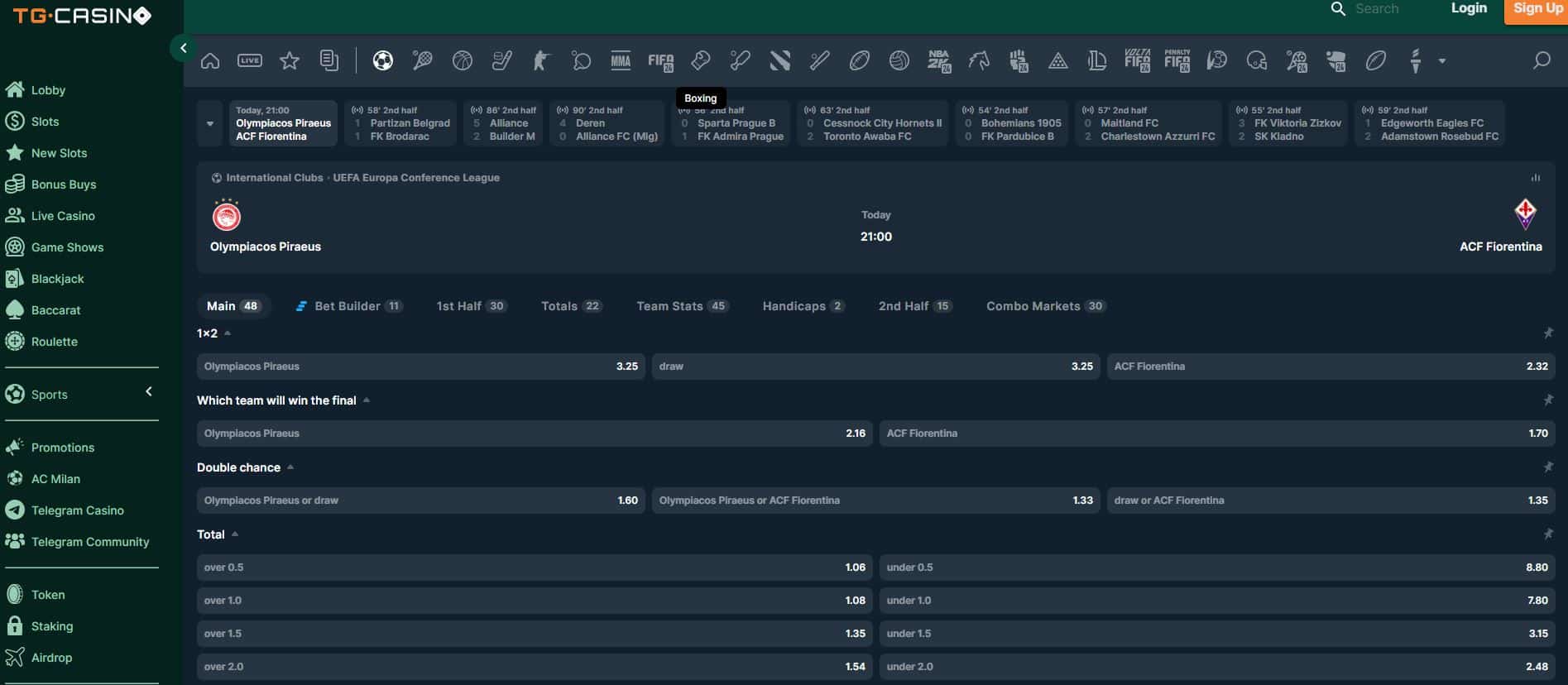 Olympiakosz - Fiorentina 2024.05.29.