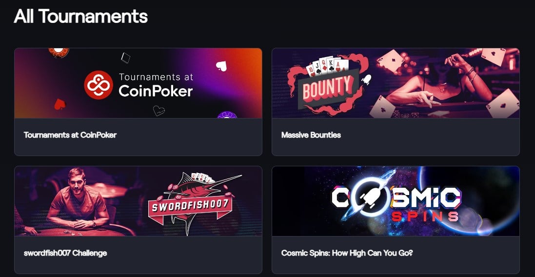 Coinpoker versenyek