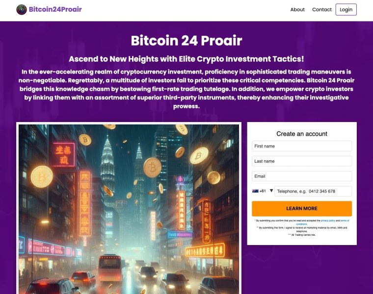 Bitcoin 24 Proair velemenyek cimlap