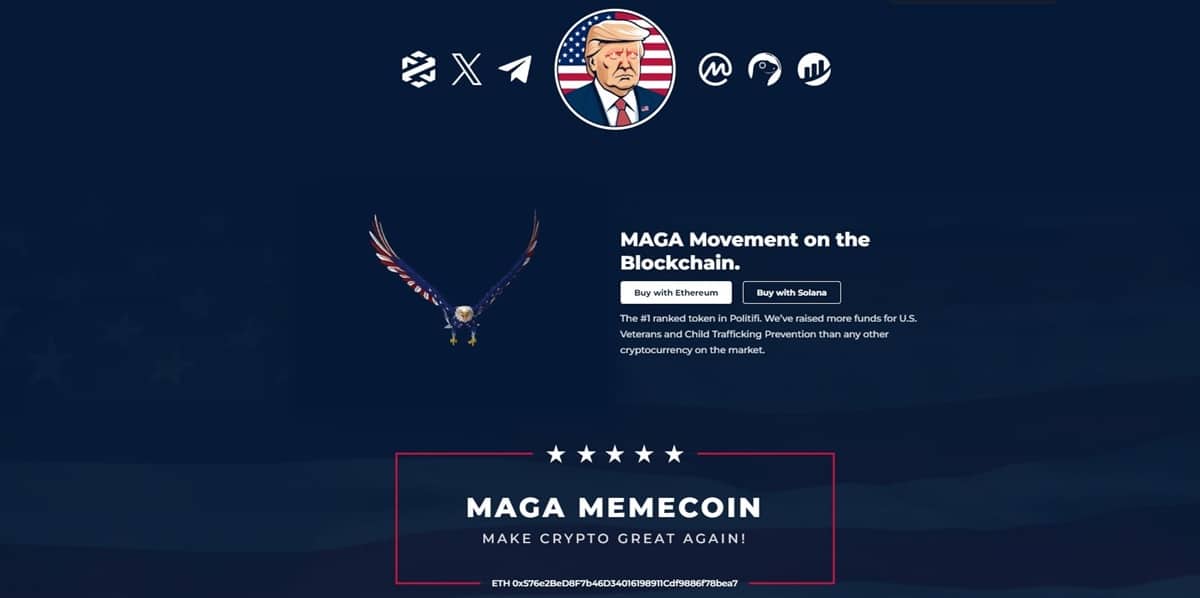 MAGA token vasarlas cimlap