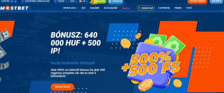 Mostbet bonus