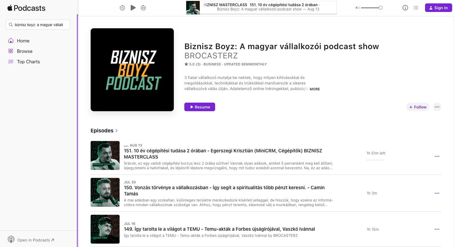 apple podcasts weben