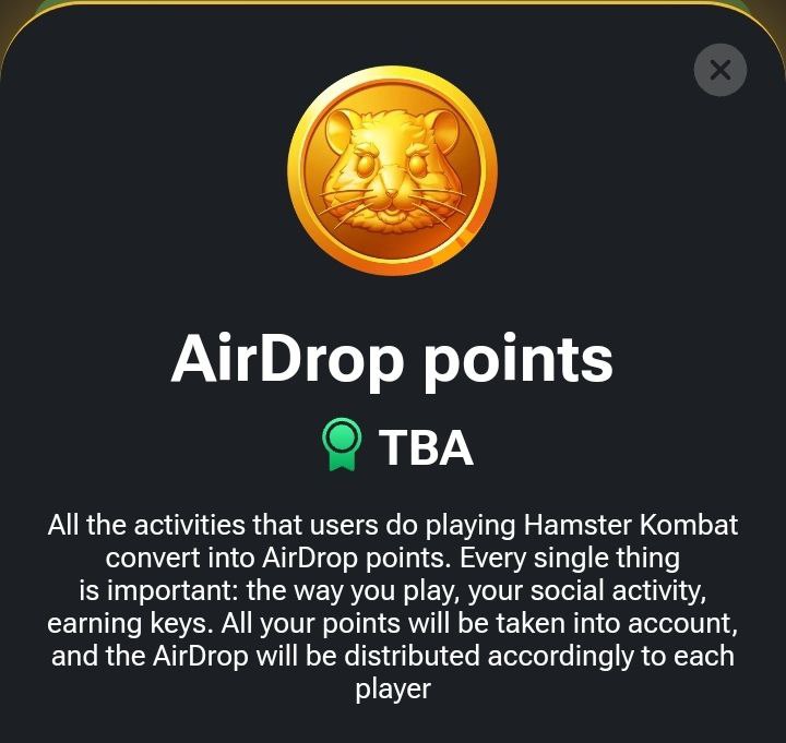 hamster kombat airdrop