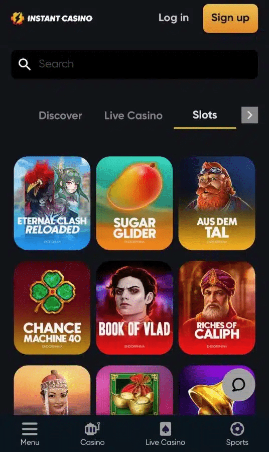 nyerogepek instant casino