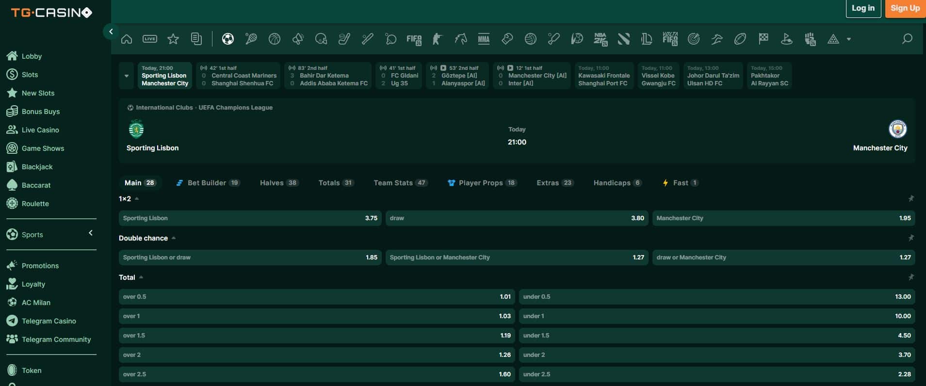 Sporting - Manchester City 2024.11.05.