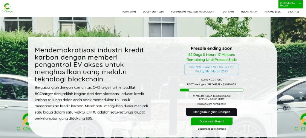 C+Charge - Proyek NFT Ramah Lingkungan di 2024