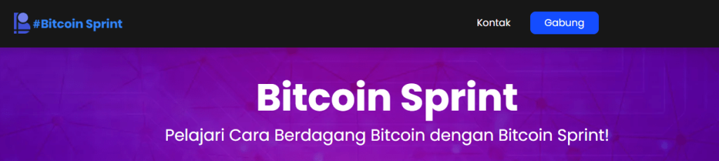 Kunjungi situs web Bitcoin Sprint