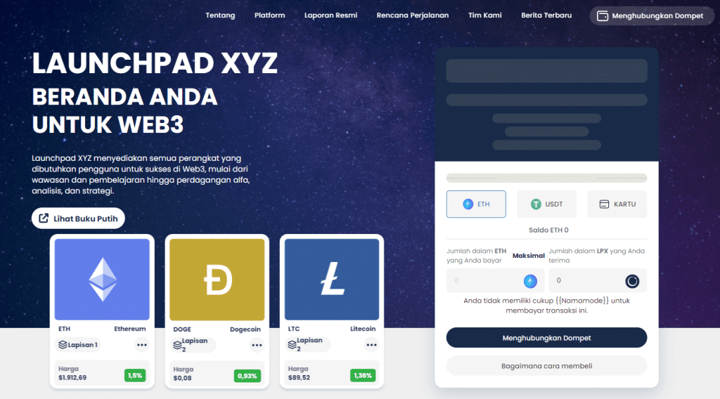 Launchpad - Platform Web 3.0