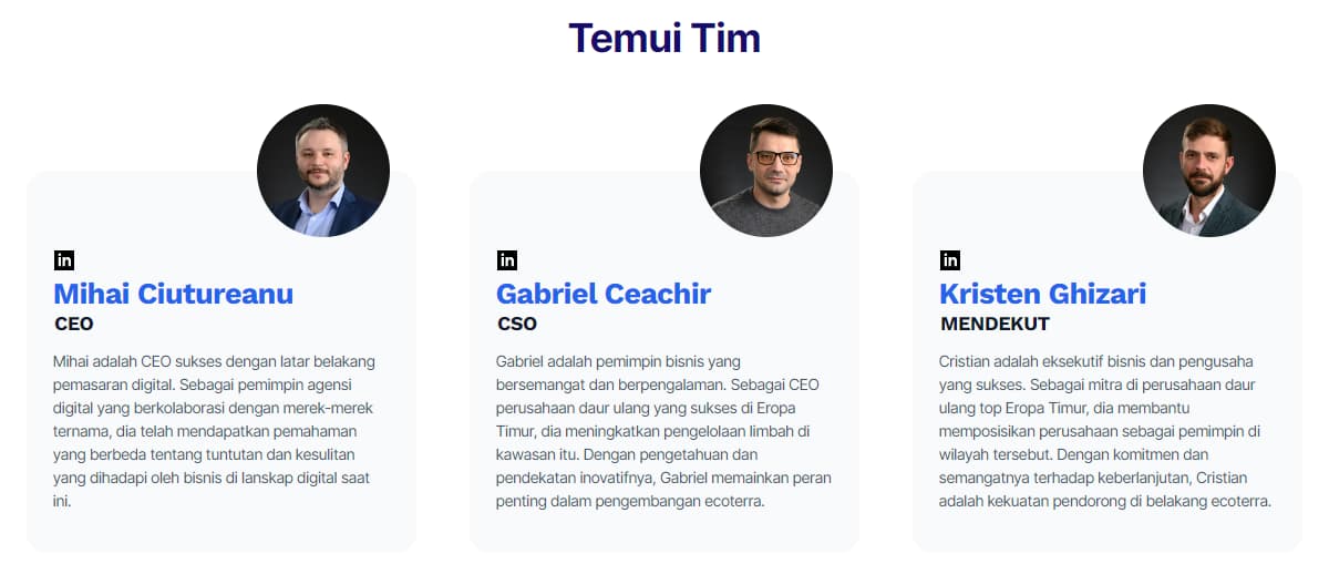 Tim dan Kemajuannya