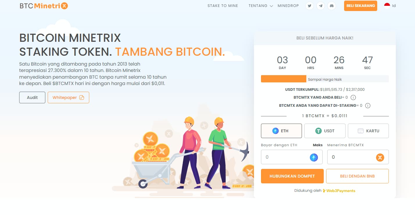 Bitcoin minetrix