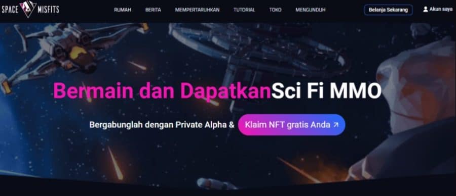 Space Misfits Game Penghasil Crypto