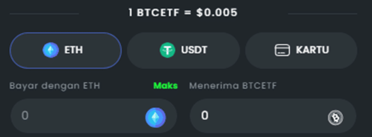 Beli $BTCETF