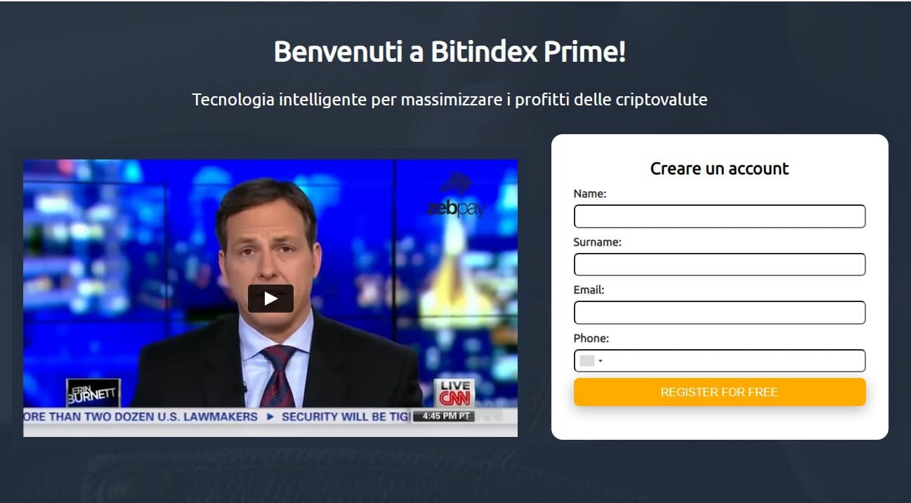 benvenuti su bitindex prime